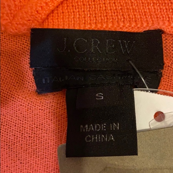J. Crew Double V Cashmere Long Sleeve Tee - Picture 3 of 4